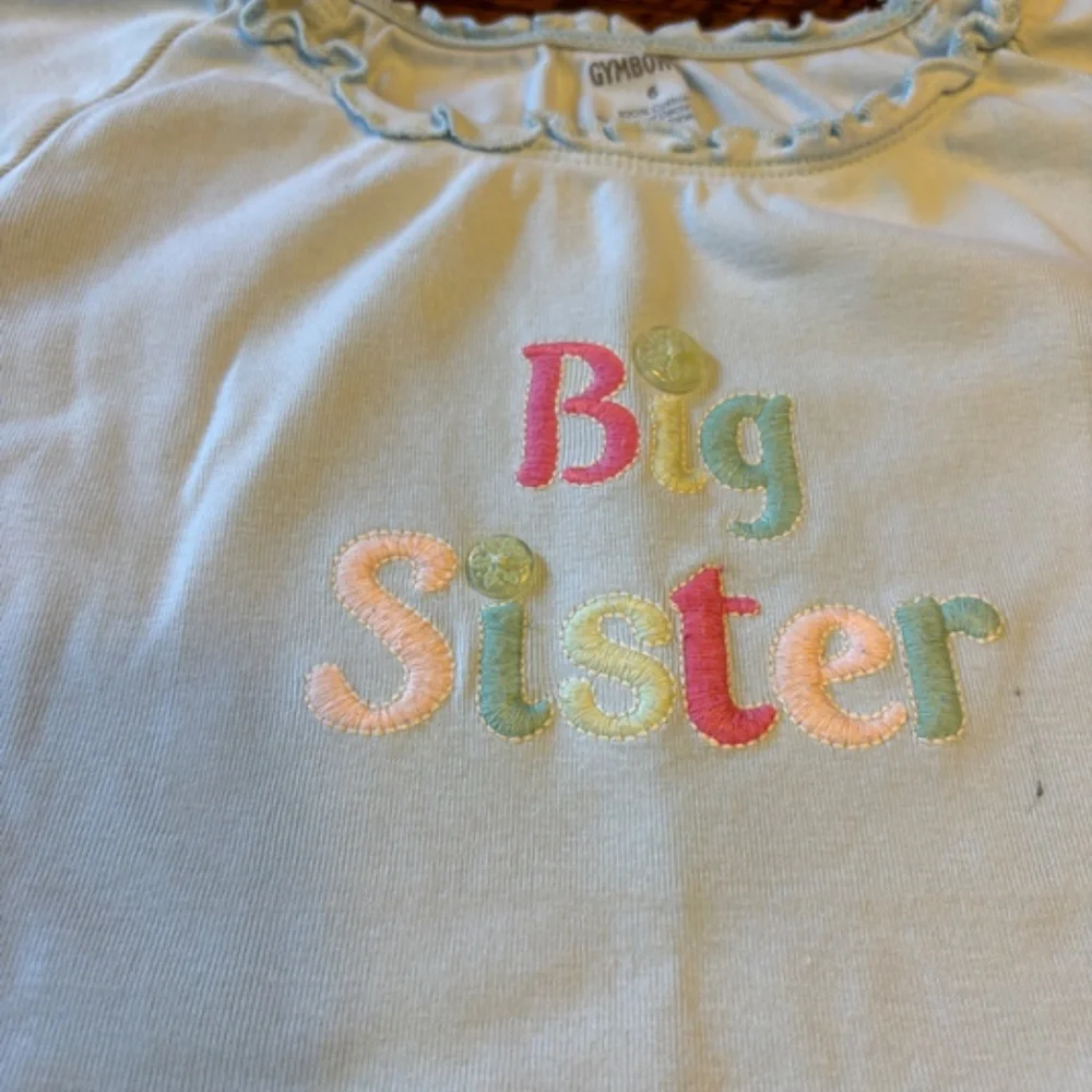 Gymboree Big Sister Top - size 6